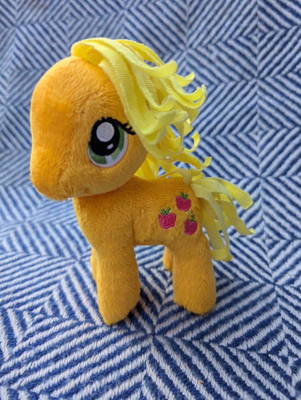My Little Pony Apple Jack Plush & Figure Lot - Picture 5 of 7